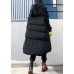 Fine plus size clothing winter jacket winter coats black hooded sleeveless Parkas for women